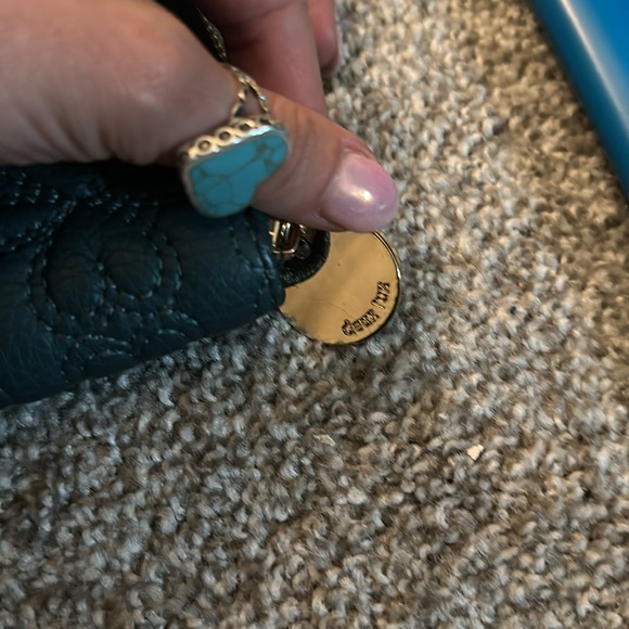 Deux lux // deep turquoise multi card zip around wallet - Picture 5 of 5